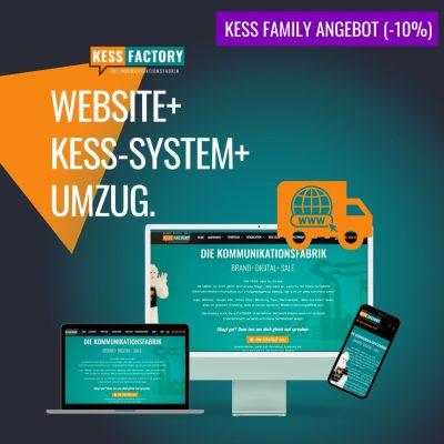 KESS Website System Umzug
