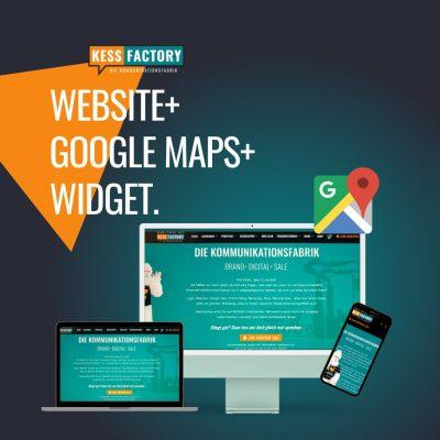 Google Maps Website Widget