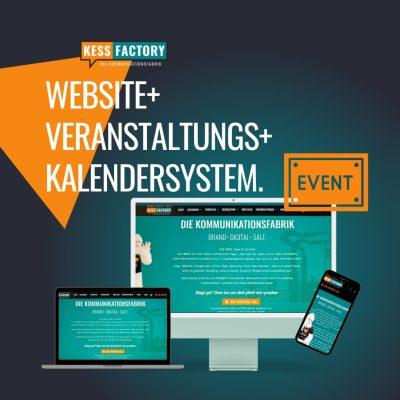 Website Veranstaltungskalender Anbindung