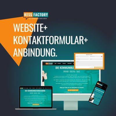 Website Kontaktformular