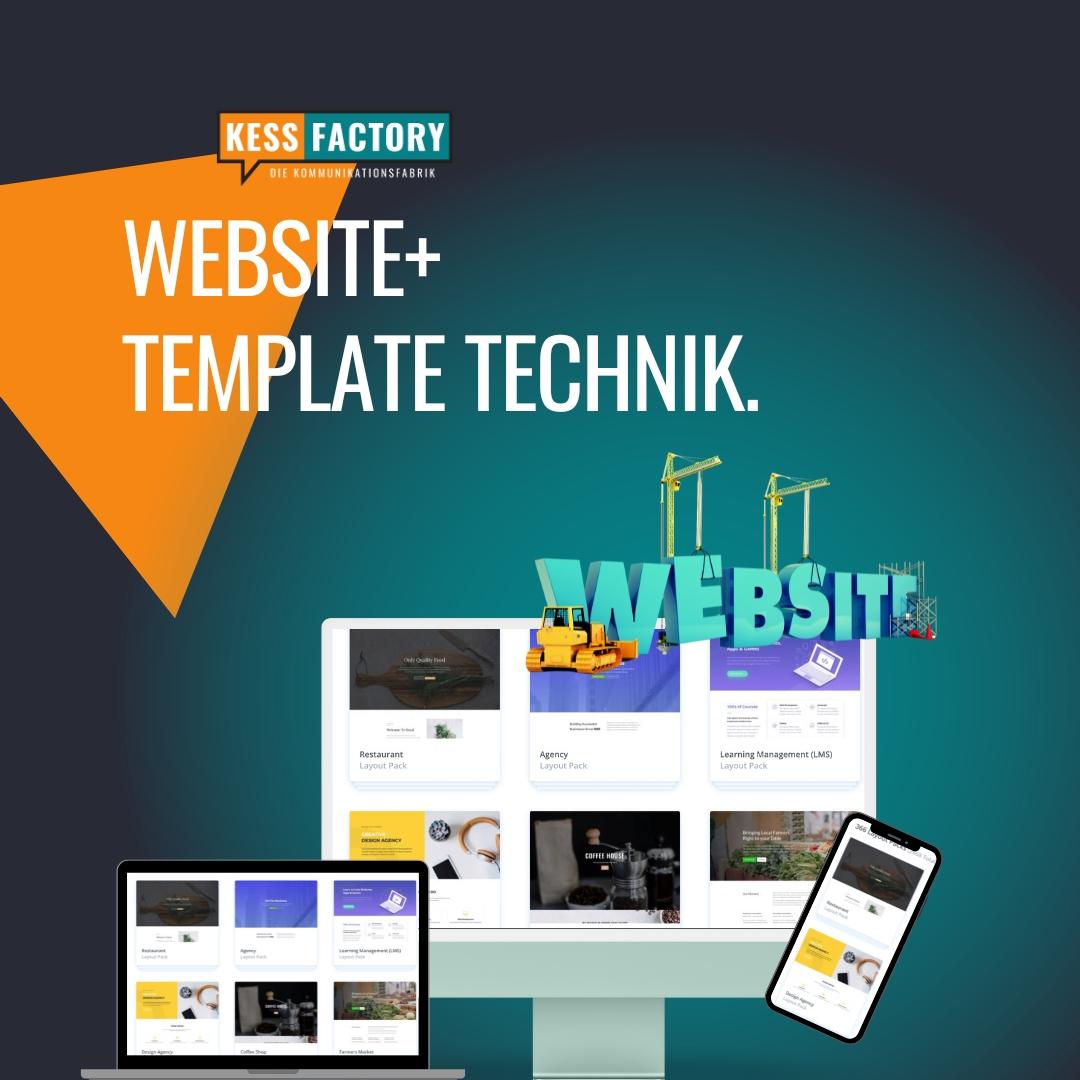 Website Template Technik