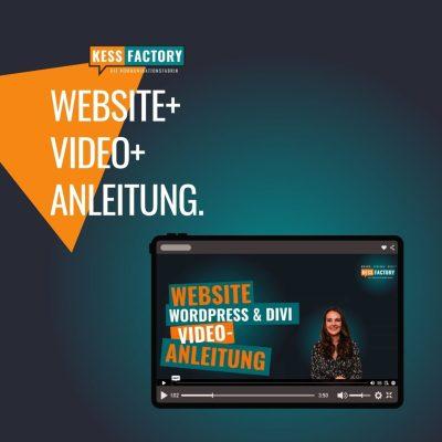 Website Videoanleitung