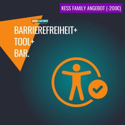 Website Barrierefreiheit Tool Bar