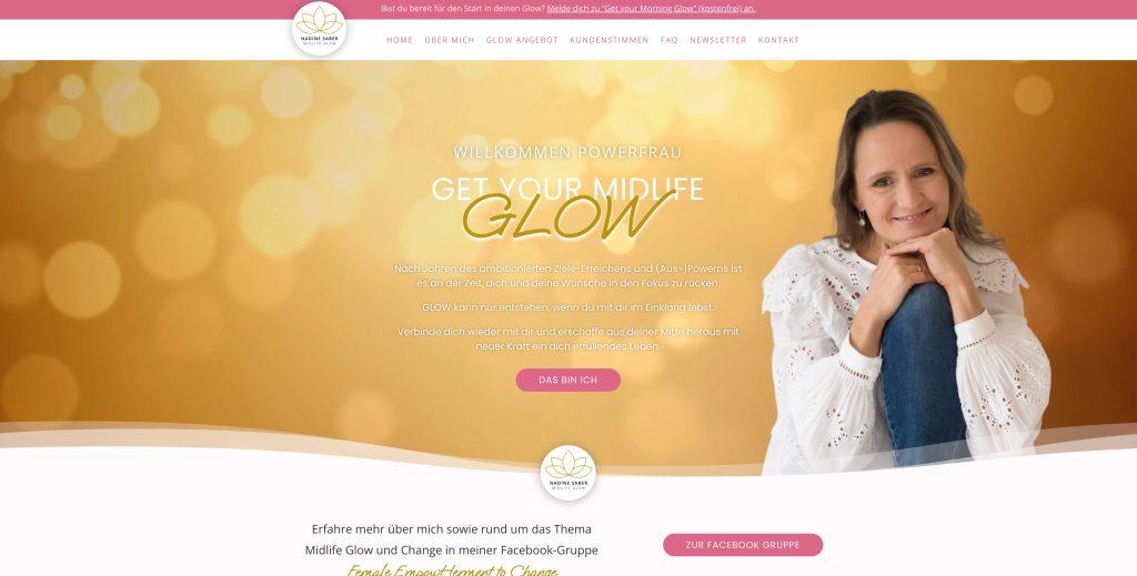 Nadine Saber Midlife Glow